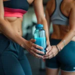 Lifestyle shot bottle